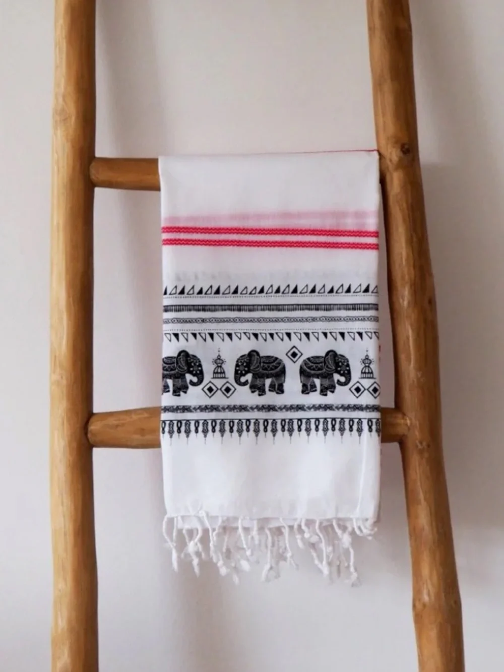 Turkish cotton lightweight pestamal towel for yoga beach or bathroom